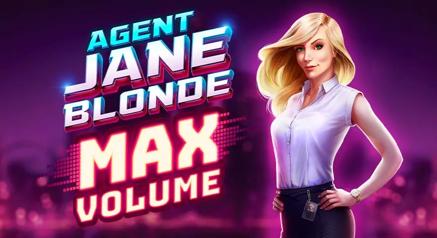 Tragaperras-slots - Agent Jane Blonde Max Volume