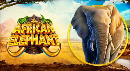 Tragaperras-slots - African Elephant