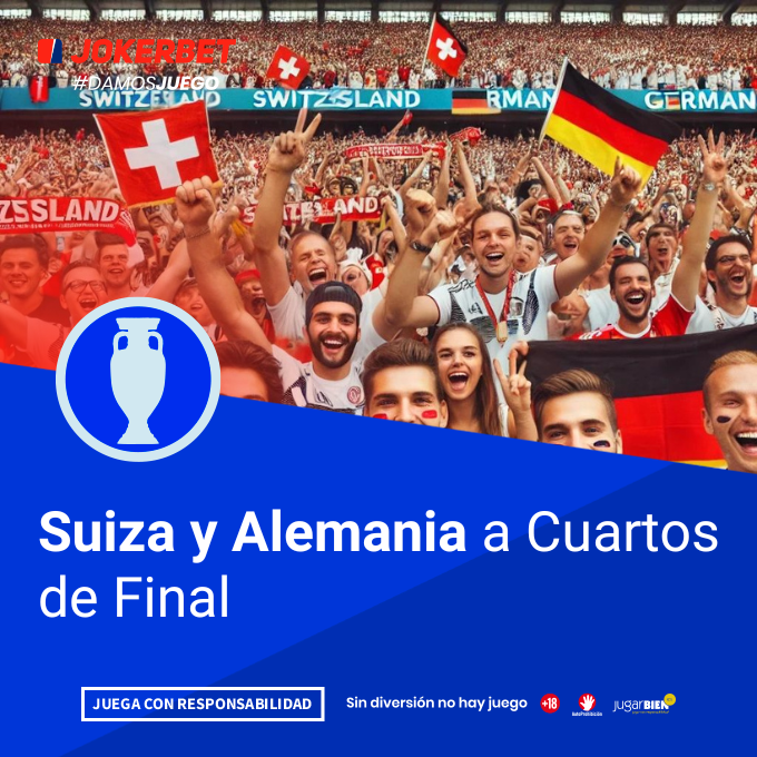 Suiza y Alemania consiguen el pase a cuartos de final de la Euro – 30/06/24