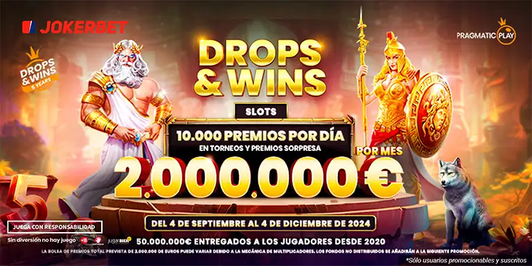 Promociones - Drops & Wins multiplier