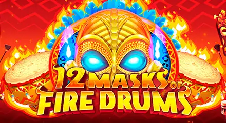 Tragaperras-slots - 12 Mask of fire drums