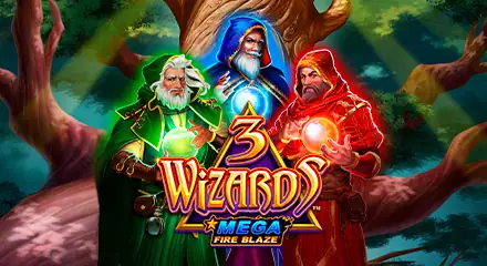 Tragaperras-slots - Mega Fire Blaze: 3 Wizards