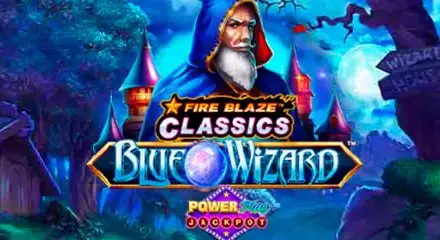 Tragaperras-slots - Fire Blaze: Blue Wizard Powerplay Jackpot