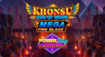 Tragaperras-slots - Mega Fire Blaze: Khonsu God of Moon Powerplay Jackpot