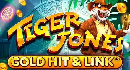 Tragaperras-slots - Tiger Jones: Gold Hit & Link